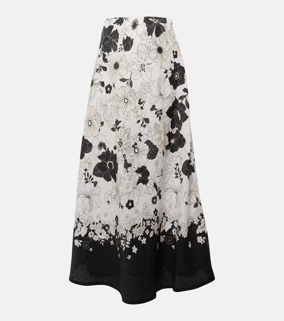 Pop floral linen maxi skirt | Mytheresa (INTL)