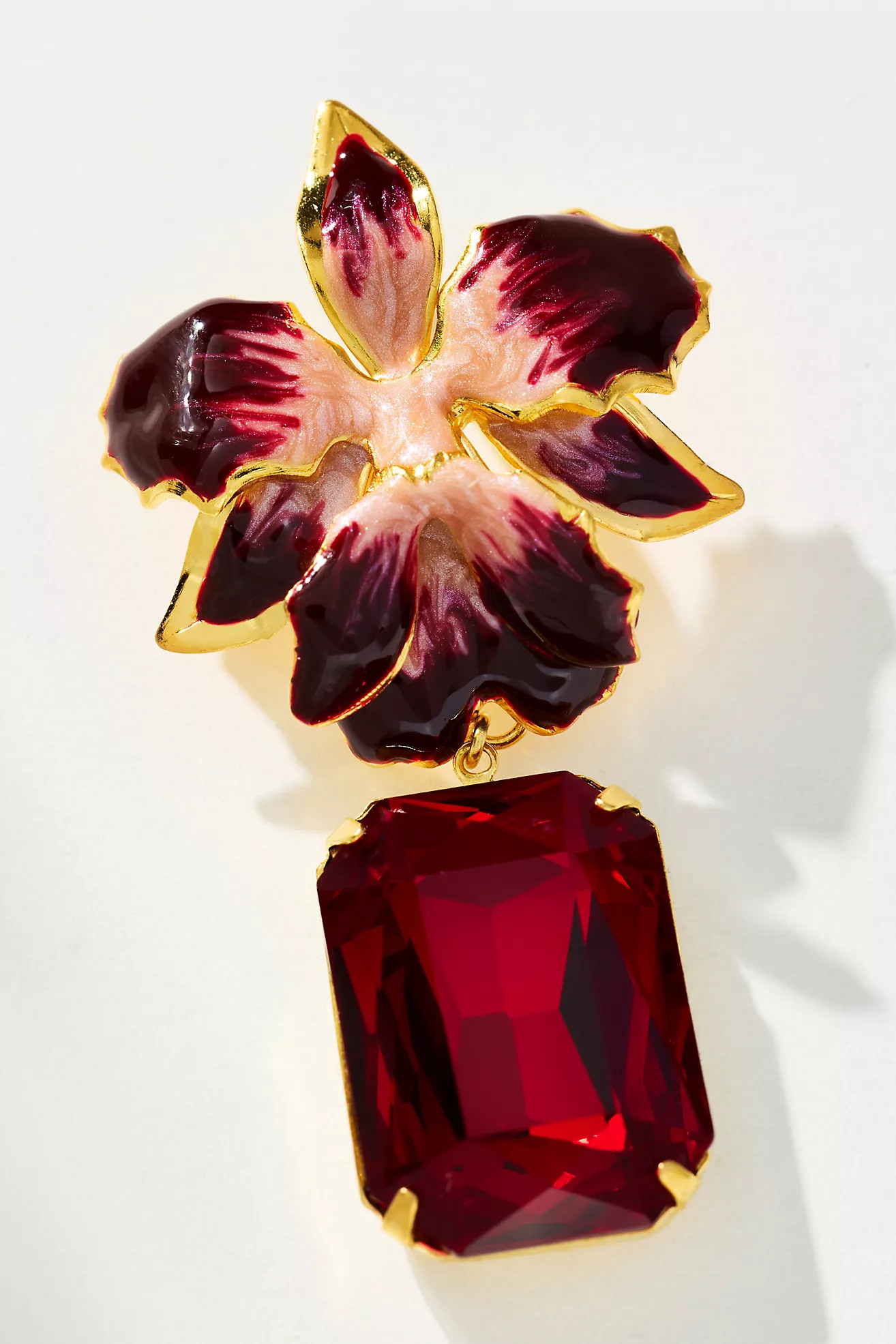 The Pink Reef Vanilla Jewel Drop Earrings | Anthropologie (US)