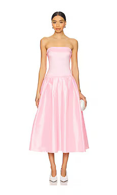 MORE TO COME Cambria Strapless Dress in Pink from Revolve.com | Revolve Clothing (Global)