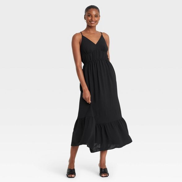 Women's Sleeveless Dress - Who What Wear™ Black | Target