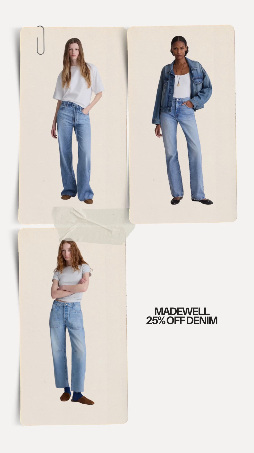 25% off @Madewell denim! 😍

And up to 40% off sale items!


#LTKSaleAlert