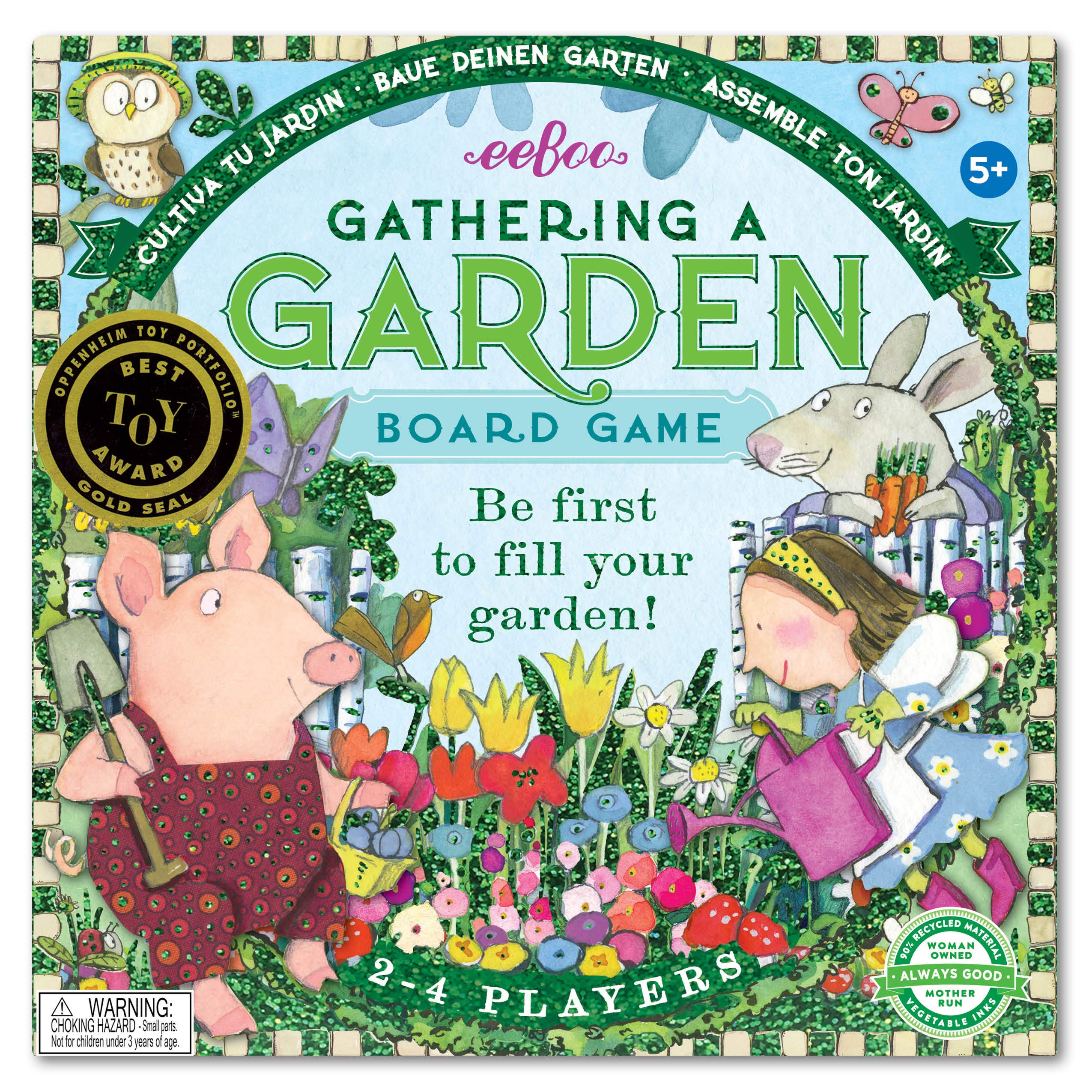 eeBoo: Gathering a Garden Board Game, Educational Games and Activities That Cultivate Conversatio... | Amazon (US)