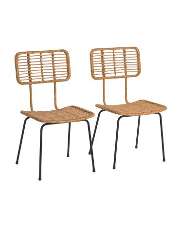 Set Of 2 Outdoor Chairs | TJ Maxx