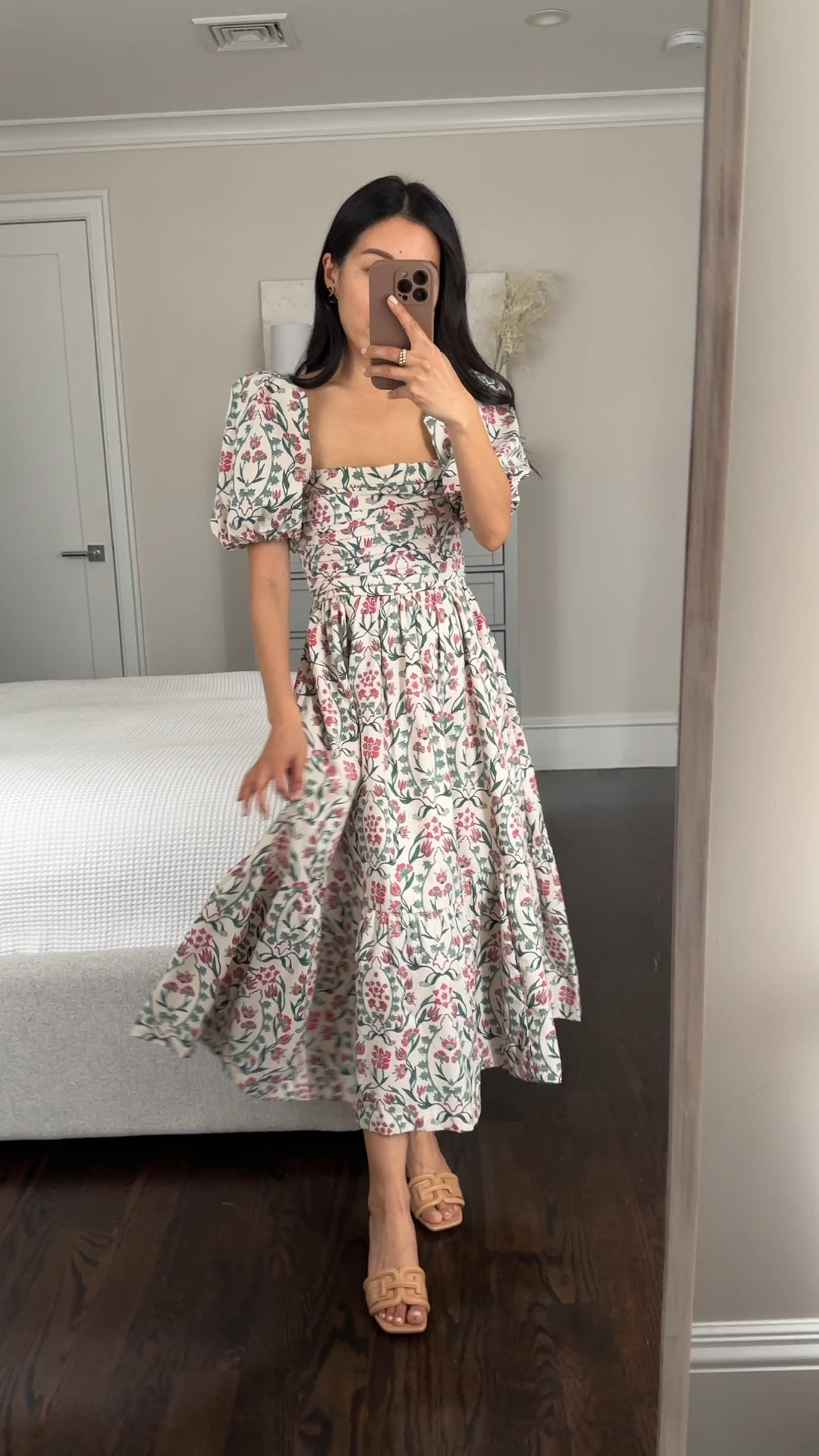 Abercrombie code AFLTK for 20% off!

• tons of new prints in the popular Emerson dress - flattering, feminine, bump / maternity friendly, nursing friendly, pockets!! Fully lined and you can also wear the sleeves off shoulder.

I’m wearing xxs petite and also have the shorter verizon . Perfect for baby showers, bridal showers , spring lunch 


• Sam Edelman sandals, size 5. Comfy low block heel. old color but linked current option 

#petite spring outfit for occasion 

#LTKSeasonal #LTKSpringSale #LTKparties