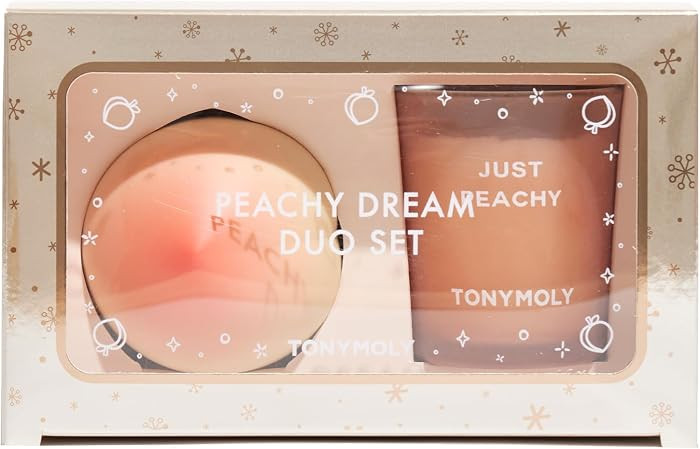 TONYMOLY Peachy Dream Duo Set \u2013 Peach Hand Cream & Limited Edition Just Peachy Candle \u2013... | Amazon (US)