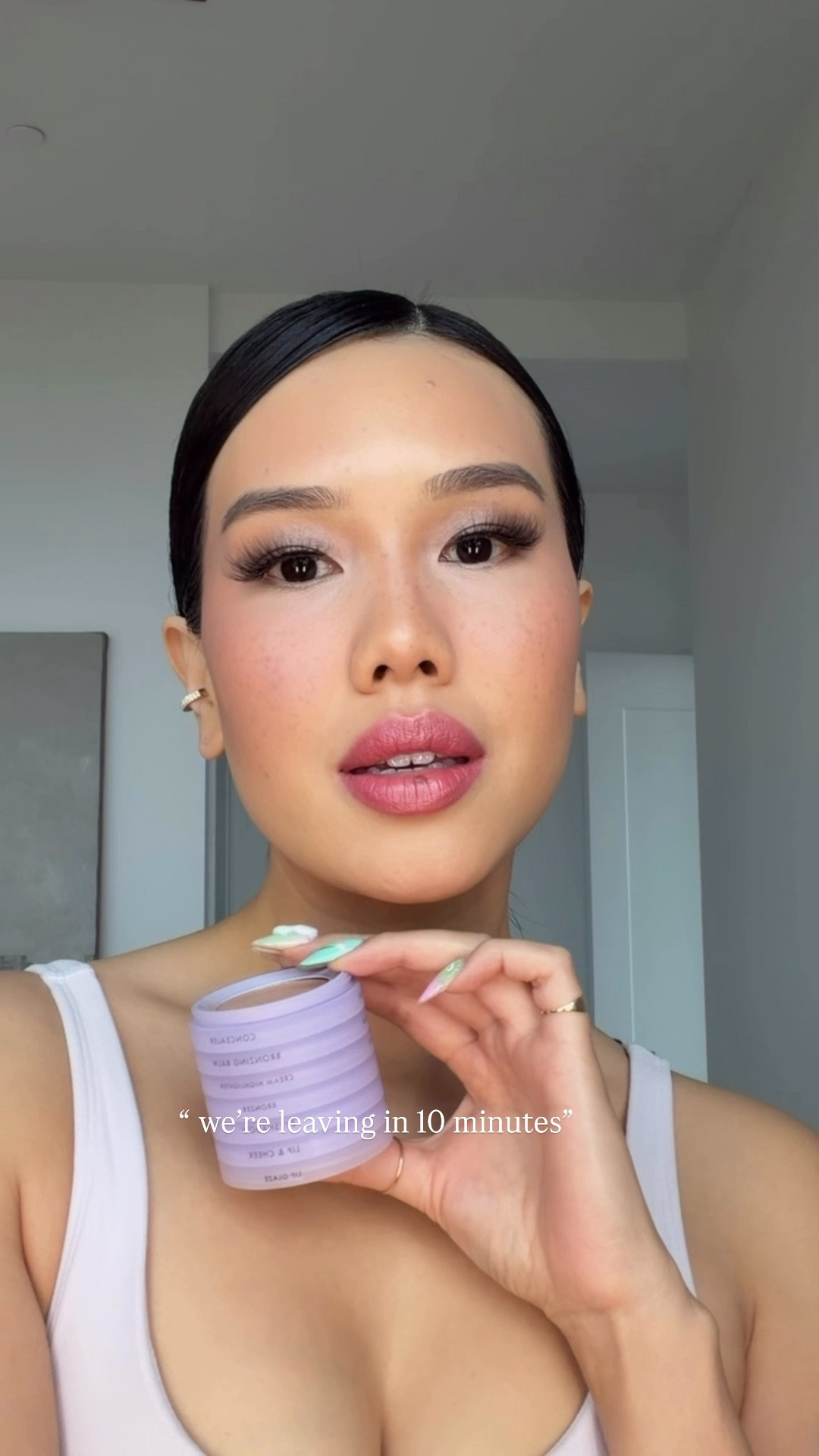 Did the quickest, simplest makeup routine today using my Subtl Beauty stack they sent over and this little stack ate. 🤍
So easy, so convenient, and perfect for on the go.
If you love fast glam especially you can carry anywhere with you, you’ll love this. 

#SubtlBeauty #MakeupStack #QuickMakeup