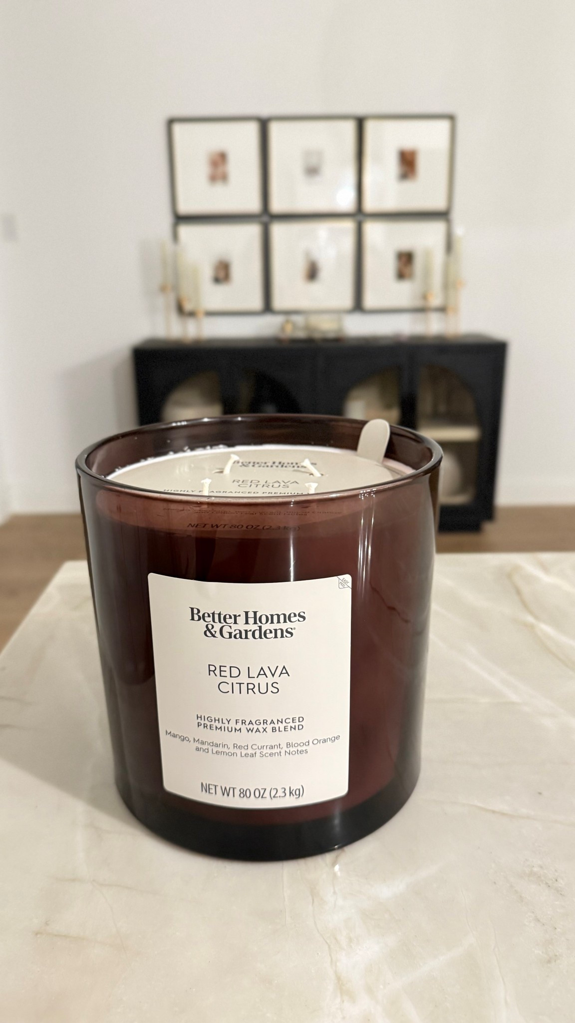 Walmart restocked the viral GIANT candles in so many scents!! The red lava citrus is so similar to the volcano candle, your house will smell soooo good!

#LTKSaleAlert #LTKHome