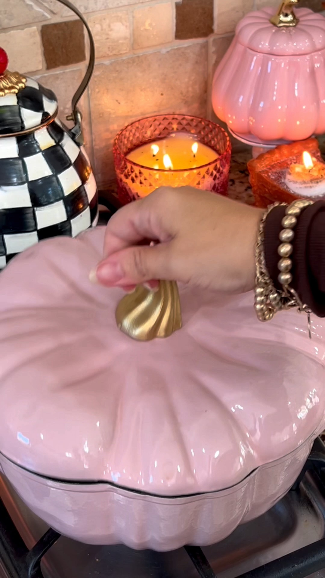 Pink pumpkin Dutch oven! Yes please 🩷🎃 serve all your soups this season in the cutest pumpkin! Pink!

#LTKfoodie #LTKHome #LTKSeasonal