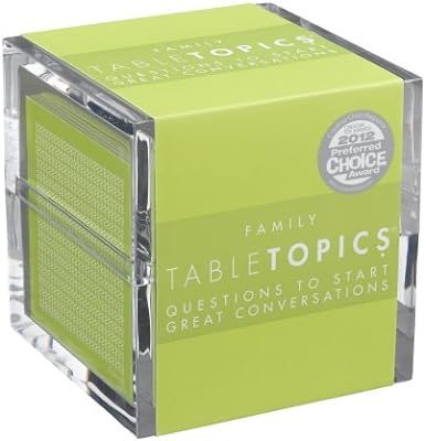 TABLETOPICS Family: Questions to Start Great Conversations | Amazon (US)