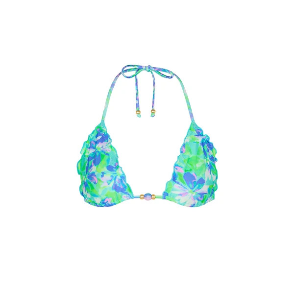 Lettuce Edge Bralette Bikini Top - Monaco Whispers | Kulani Kinis US
