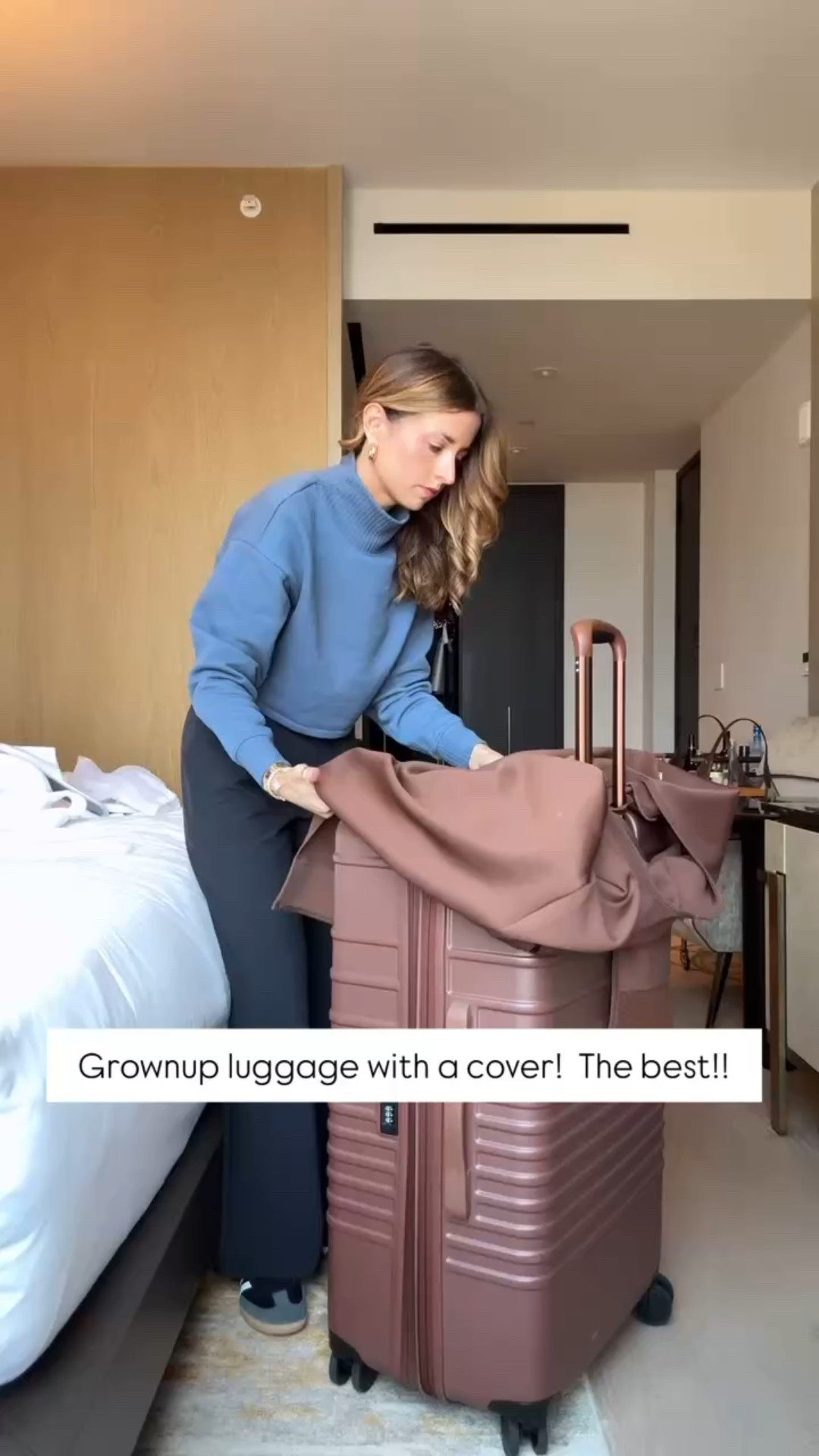 My travel must haves! My travel essentials. Beis luggage set with covers. Luggage set for travel. I travel outfit of the day. Airport outfit. Alo trouser pants in XXS, 30” inseam. Adidas samba Jane run a little bit big but I did not size stone because you can tighten the strap.


#LTKootd #LTKTravel #LTKdayinmylife