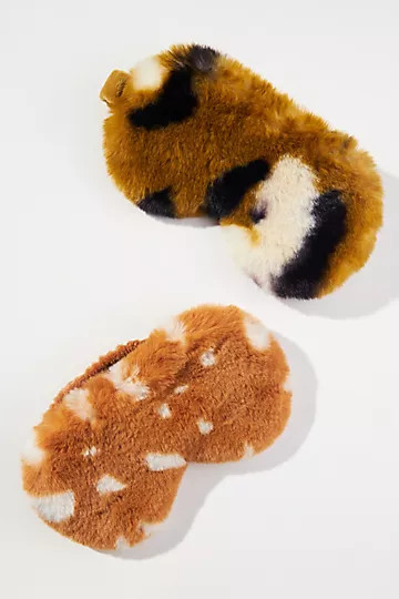 Sophie Faux Fur Eye Mask | Anthropologie (US)