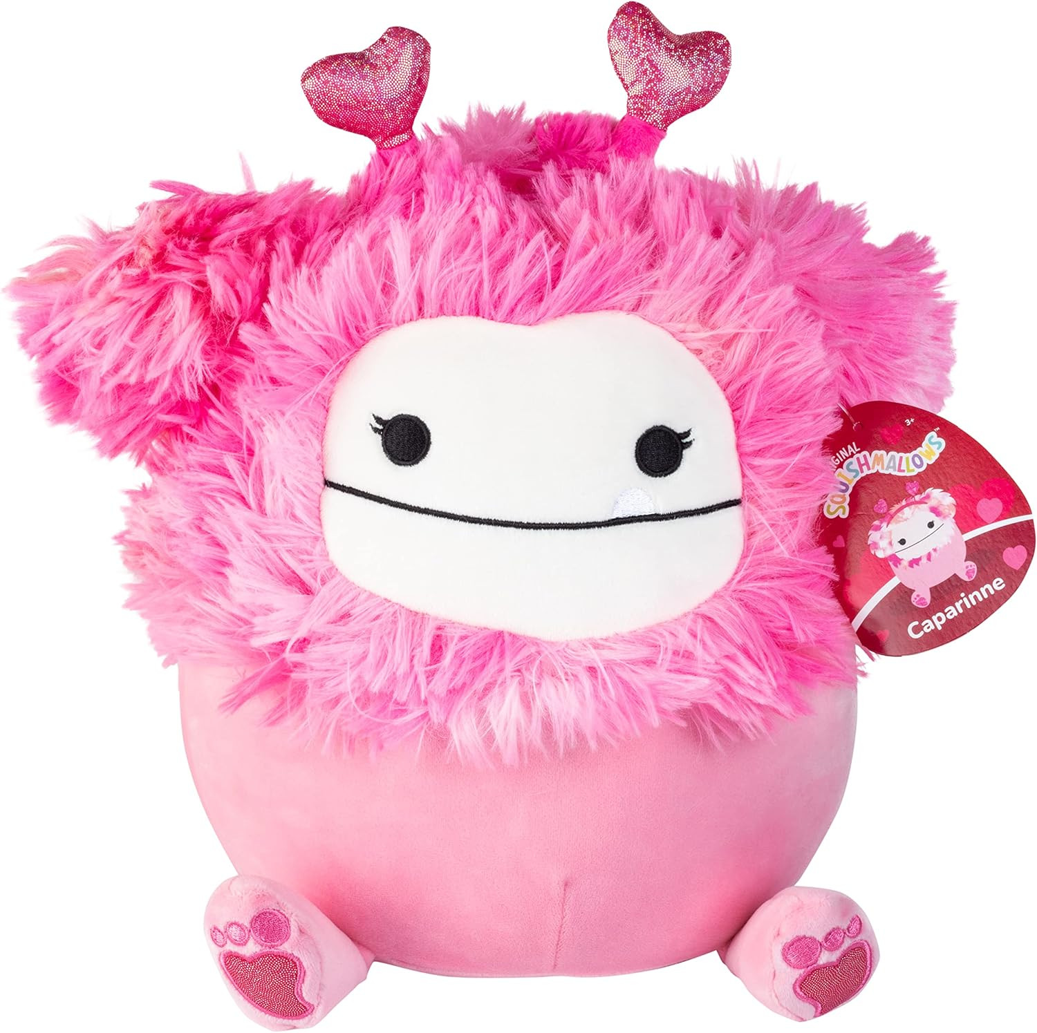 Squishmallows 10" Caparinne The Bigfoot, Valentine's Day Plush - Official Kellytoy - Adorable Big... | Amazon (US)