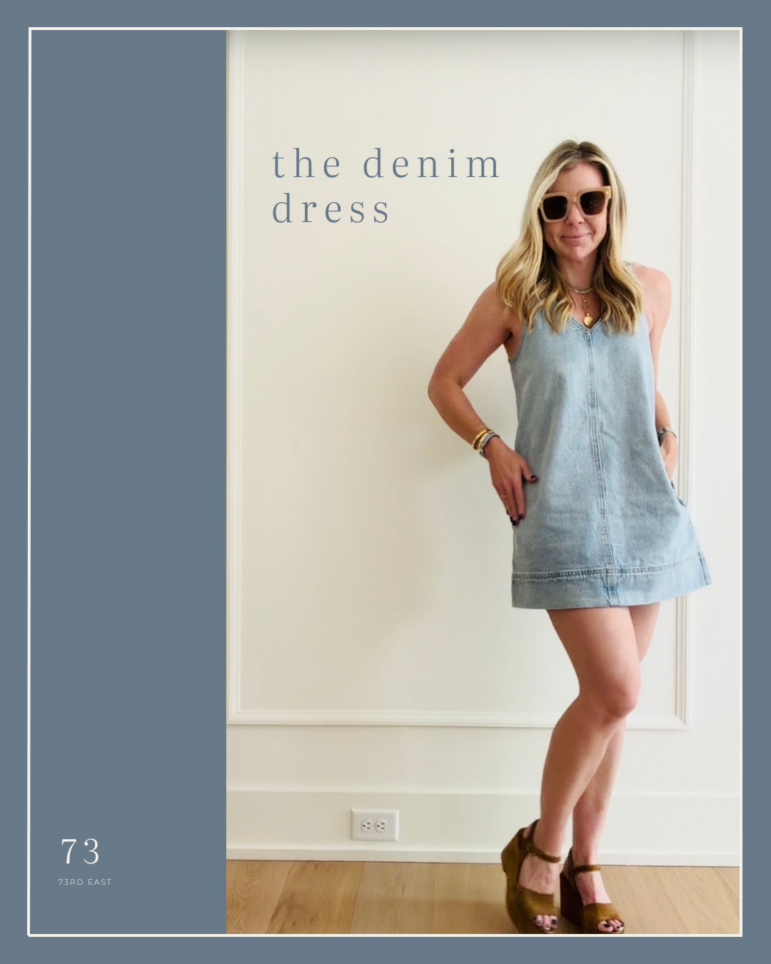 I’m officially over summer clothes. 😂 But Atlanta is definitely not over summer weather… so this denim dress feels like the perfect compromise. Still August appropriate, but at least I’m pretending fall is coming.
And it’s 40% off right now! 🤍 

 #LTKdayinmylife #LTKootd #LTKSeasonal