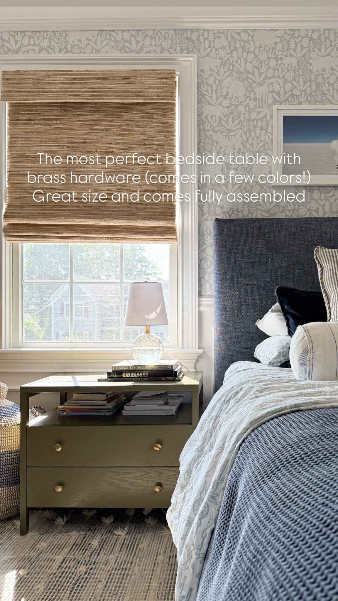 The most perfect bedside table with brass hardware (comes in a few colors!) Great size and comes fully assembled 

Wayfair, Way Day 

#LTKSaleAlert #LTKHome #LTKKids