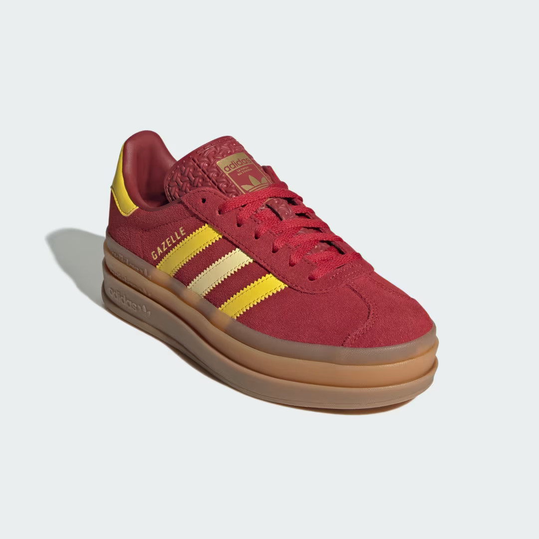 adidas Gazelle Bold Shoes Kids Team Victory Red 4.5 Kids - Originals Shoes | adidas (US)