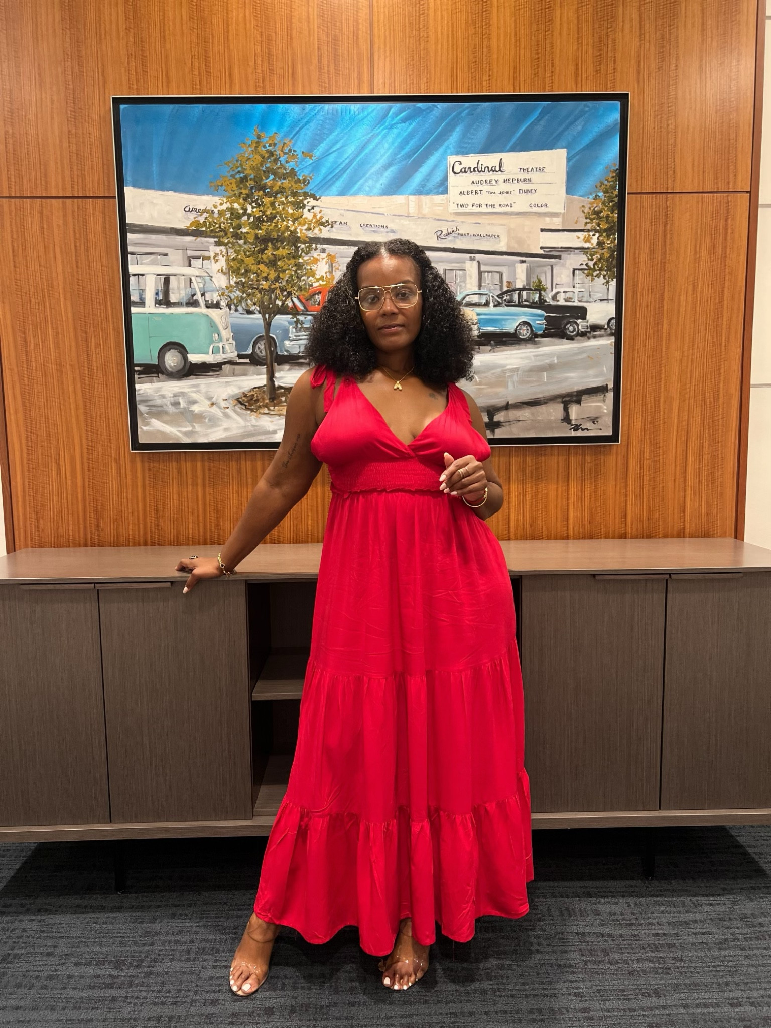 Love this red dress💃🏽

#LTKMidsize #LTKU