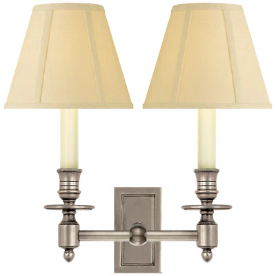 French Double Library Sconce | Wayfair North America