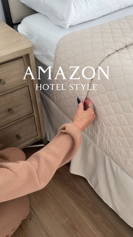 This bed tucker is INCREDIBLE! It gives luxury at home vibes! I loooove getting into a super tightly tucked bed at night. It feels like I have that hotel experience but at home🙌🏻 It makes getting this look incredibly easy, doesn’t hurt my fingers/nails and makes the process super quick!. Bed making or hard for kiddos .. this tool makes it super easy and fun! 
Linking up my bedding here! If you are looking for the best softest sheets ever…these are them!!! Enjoy the experience! 
Amazon must have 

#LTKVideo #LTKHome #LTKFamily