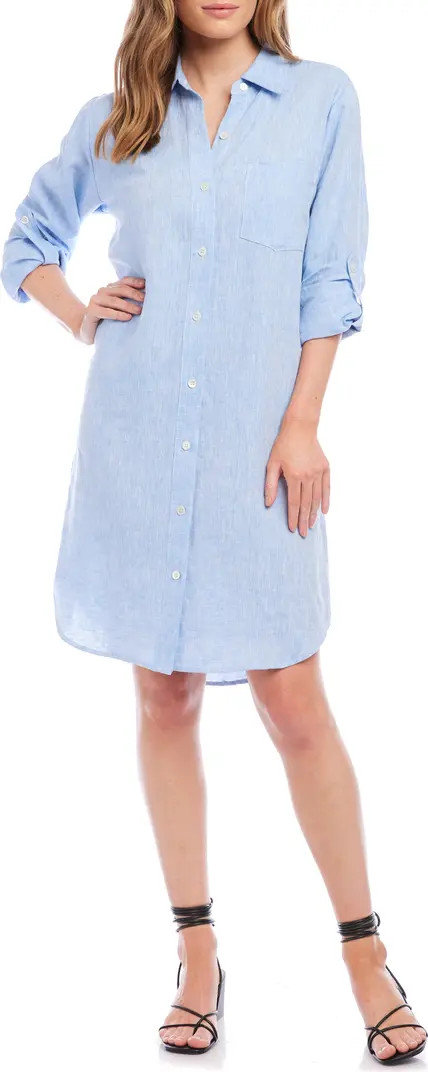 Linen Shirtdress | Nordstrom