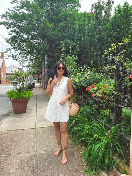 Effortless and cool are what come to mind when I think of this white dress. It makes me feel like the cool girl that I’ve always wanted to be. @tuckernuck #tuckernucking #tuckernuckpartner 

#LTKStyleTip