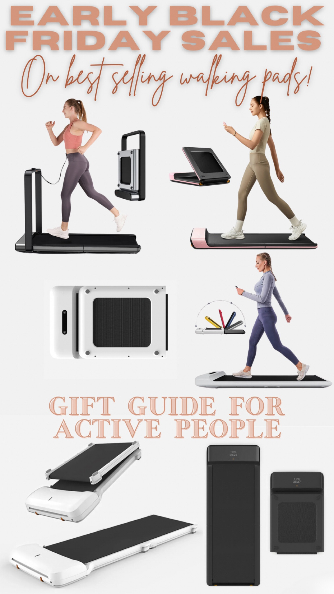 Early Black Friday sale on popular walking pads perfect gift for the active person in your life! 

#LTKGiftGuide #LTKHoliday #LTKSaleAlert