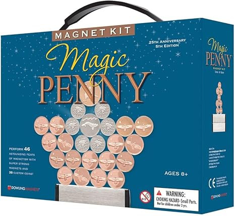 Dowling Magnets Magic Penny Magnet Kit - Hours of Unplugged Play - A Gift for Curious Minds | Amazon (US)