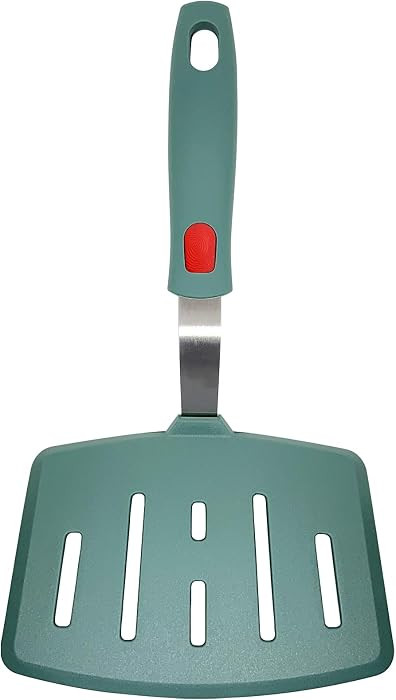 Silicone Spatula Turner, Heat Resistant Pancake Spatulas for Nonstick Cookware Pan, Wide Slotted ... | Amazon (US)
