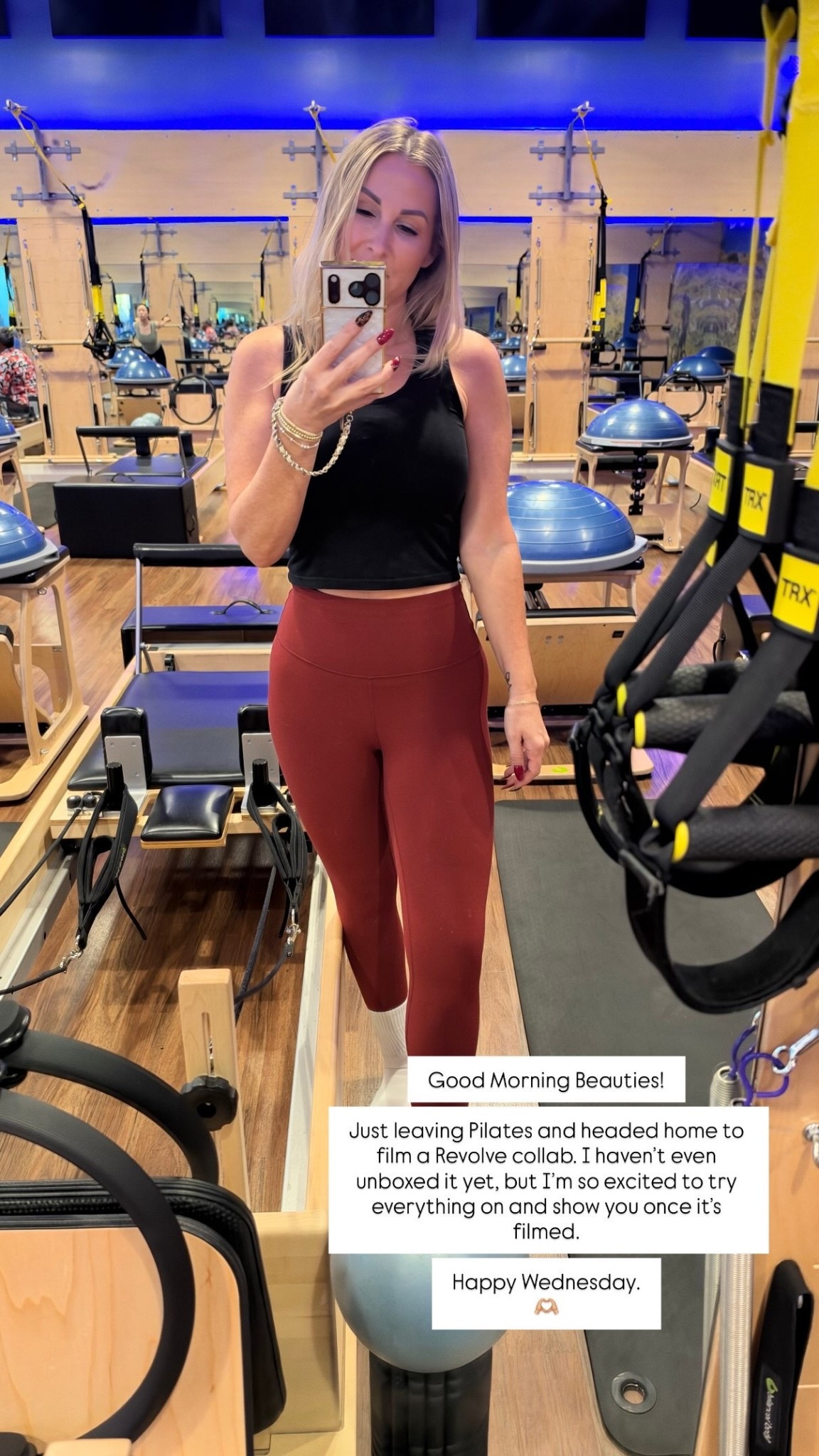 Good Morning Beauties!

Just leaving Pilates and headed home to film a Revolve collab. I haven’t even unboxed it yet, but I’m so excited to try everything on and show you once it’s filmed.

Happy Wednesday.
🫶🏼

#WellnessWednesday #ChristianInfluencer #FaithBasedCommunity #MidweekReset #Over40Lifestyle #QuietMoments #PeacefulMornings #IntentionalLiving