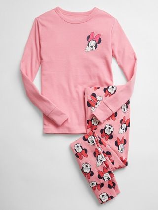 babyGap | Disney Minnie Mouse Organic Cotton PJ Set | Gap Factory