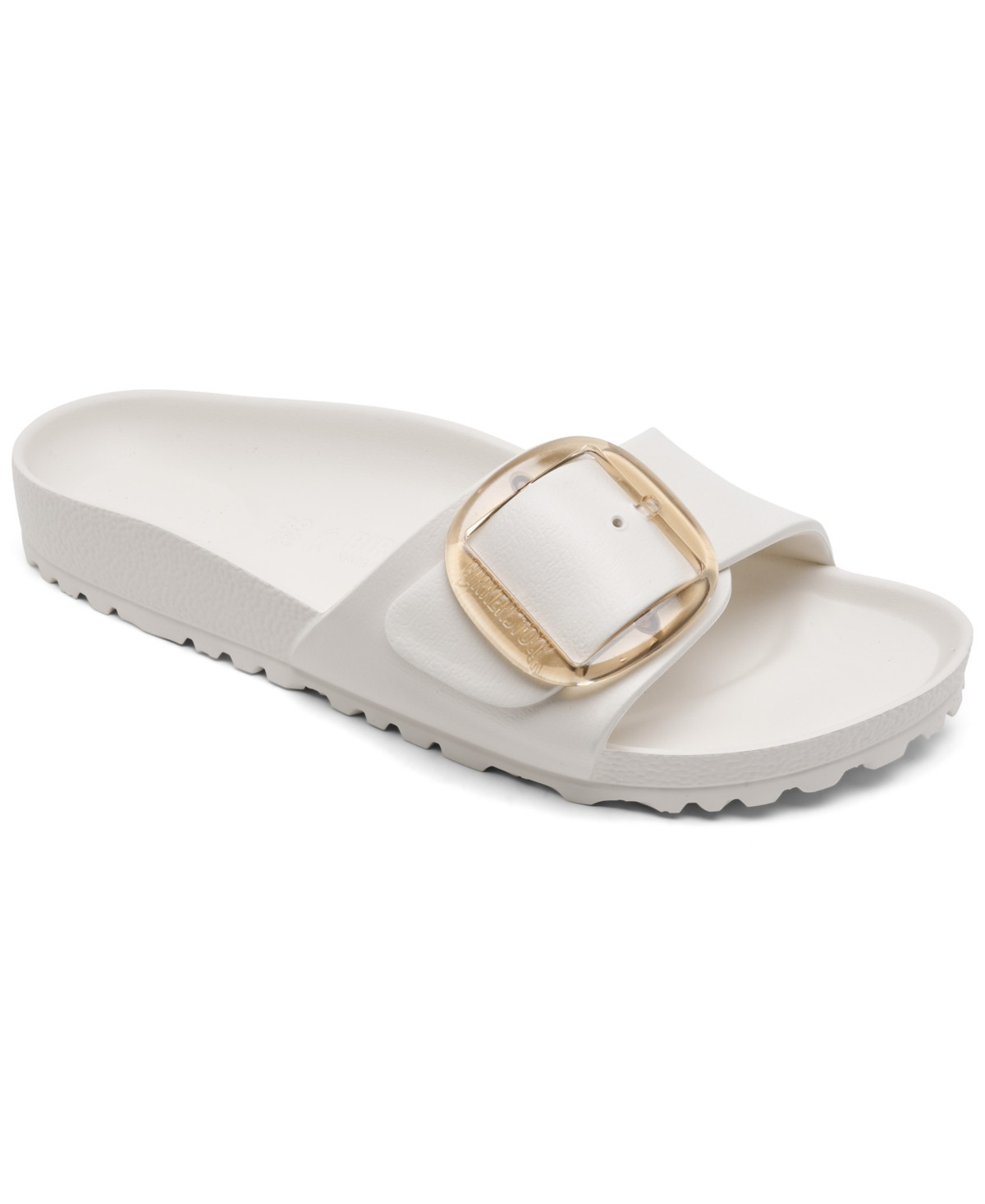 Birkenstock Women's Madrid Big Buckle Eva Sandals from Finish Line - Eggshell | Macy's