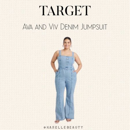 Target Ava and Viv Denim Jumpsuit

#LTKSeasonal #LTKfindsunder50 #LTKplussize