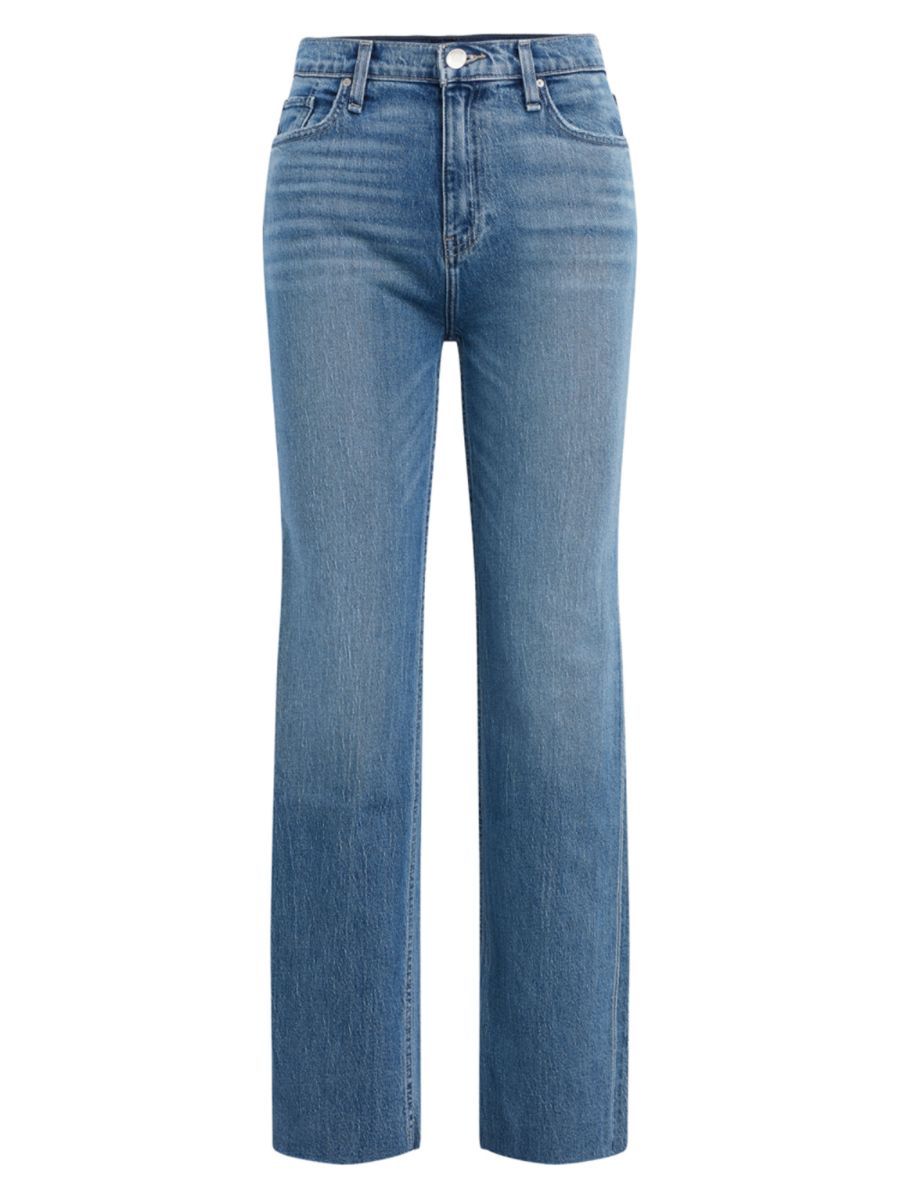 Remi Distressed Straight-Leg Jeans | Saks Fifth Avenue