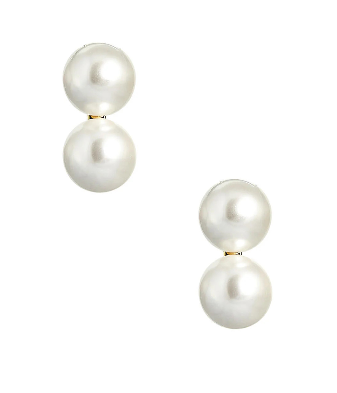 Belle Double Pearl Stud Earrings | Lisi Lerch | Lisi Lerch Inc