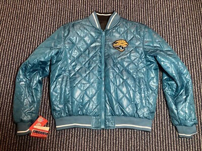 NWT Jacksonville Jaguars Womens XL Reversible Jacket Puffer Jacket Coat Diamond  | eBay | eBay US