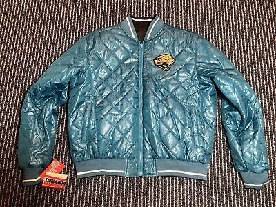 NWT Jacksonville Jaguars Womens XL Reversible Jacket Puffer Jacket Coat Diamond  | eBay | eBay US