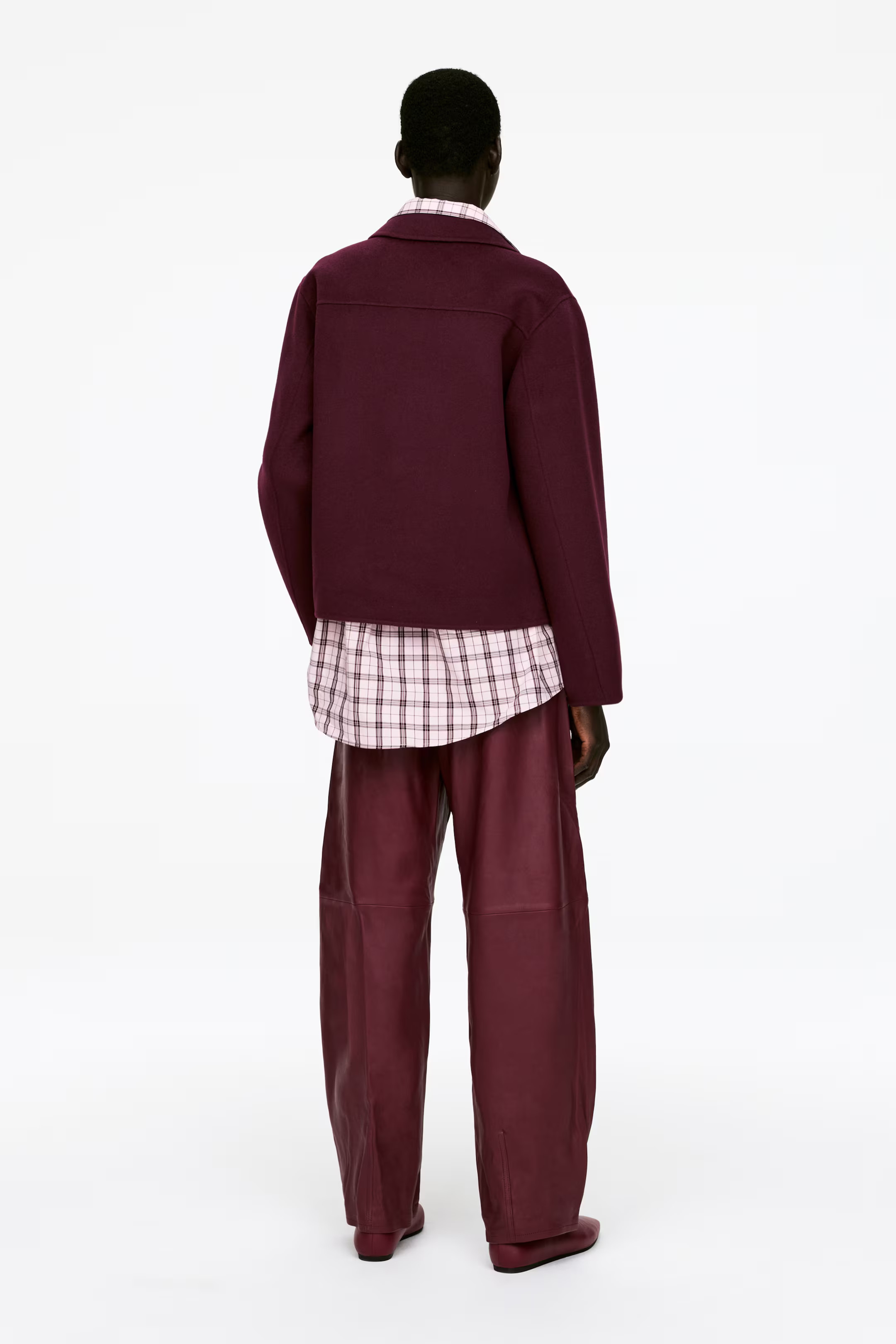 Doubleface-Overshirt aus Wolle | H&M (DE, AT, CH, NL, FI)
