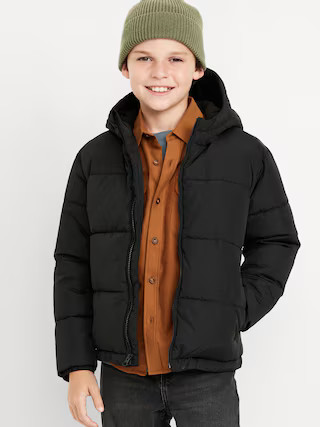 Water-Resistant Quilted Puffer Jacket for Boys | Old Navy (US)