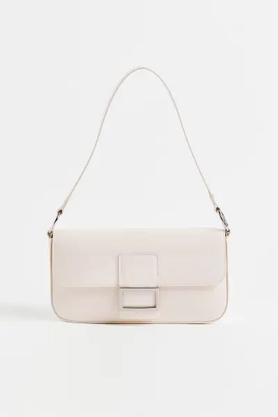Shoulder bag - White - Ladies | H&M GB | H&M (UK, MY, IN, SG, PH, TW, HK)