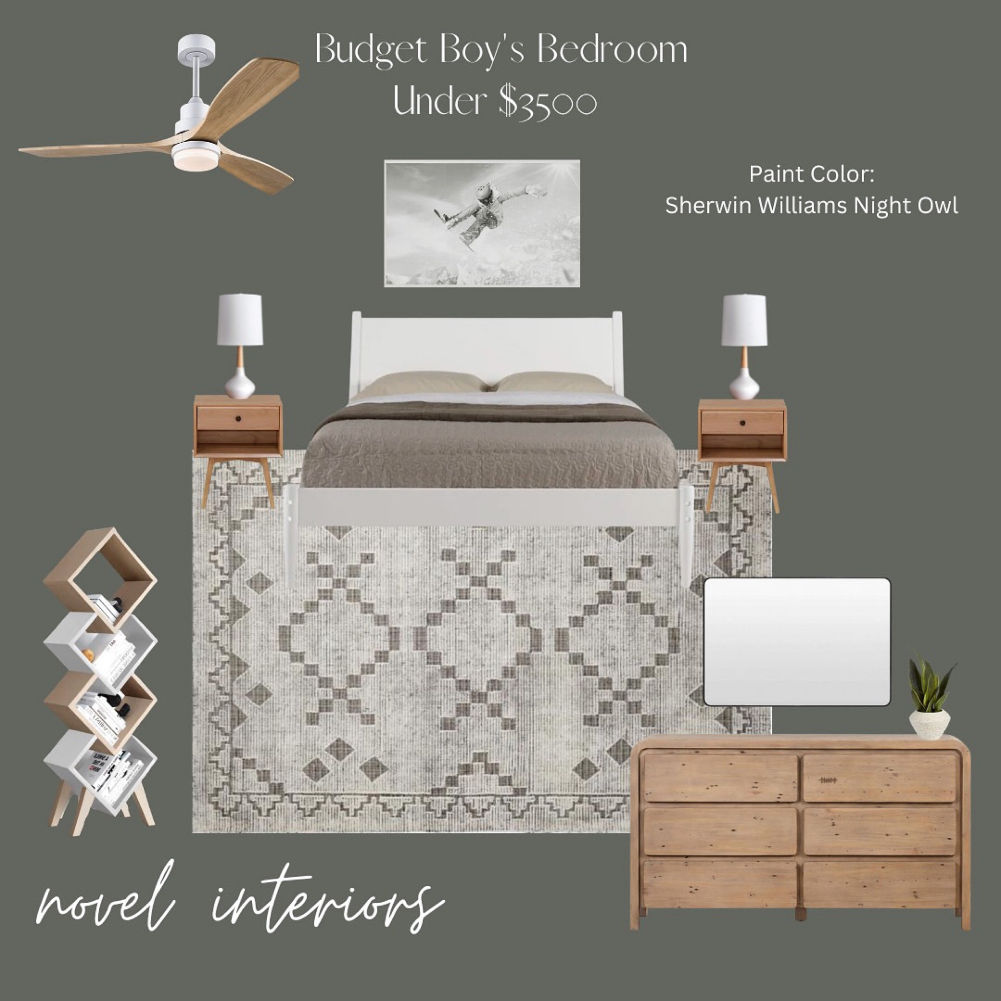 Moody and cool boy’s bedroom! Budget friendly! 

#LTKfamily #LTKhome #LTKFind
