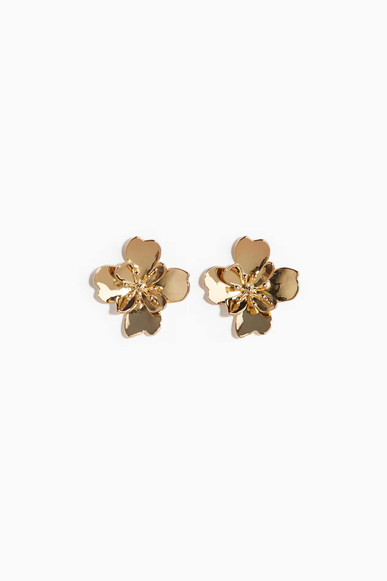 Flower-shaped stud earrings | H&M (UK, MY, IN, SG, PH, TW, HK)