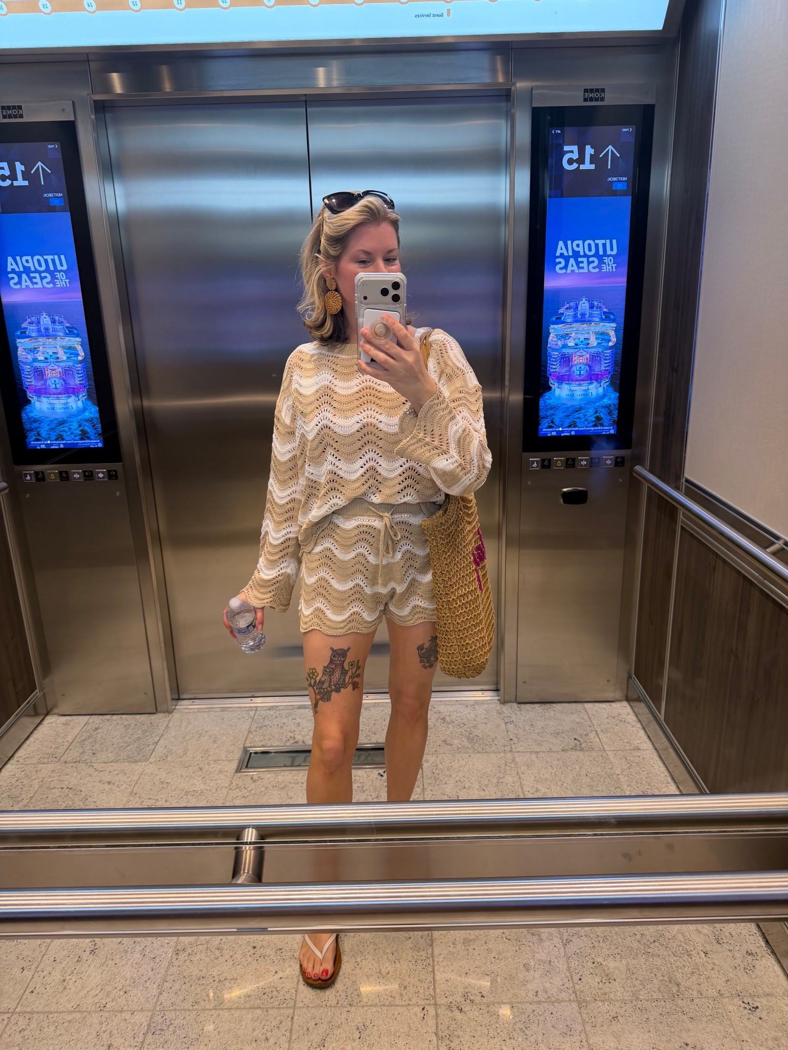 The cutest swim cover up shorts and long sleeve shirt set 

#LTKTravel #LTKSeasonal