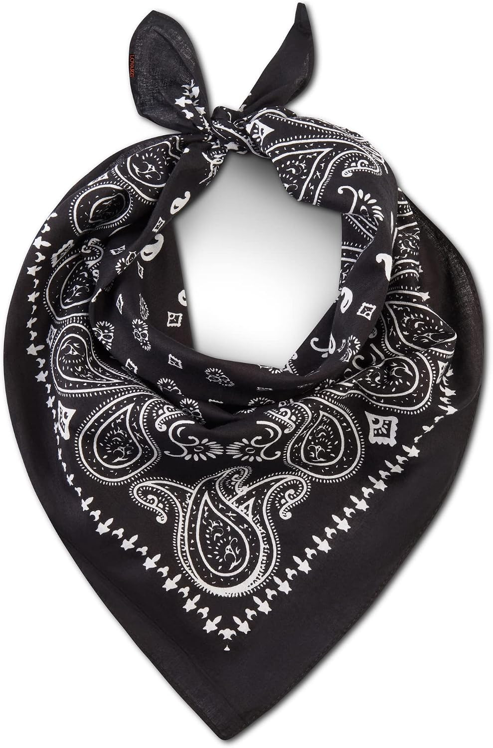 Premium Cotton Bandana for Men & Women - Paisley Neck Scarf Headband | Amazon (US)