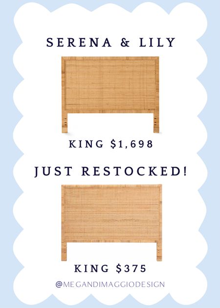 🚨Restock alert!🚨 on dupe S&L balboa headboard!! 🙌🏻 available in a king & queen size and an incredible look for less!! 😍🛒🏃🏼‍♀️💨

#LTKfamily #LTKhome #LTKsalealert
