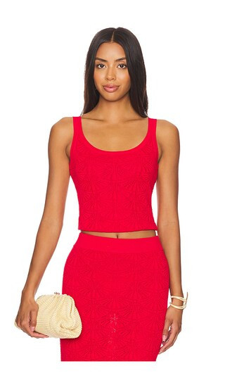 SNDYS x REVOLVE Josefina Top in Red. - size XL | Revolve Clothing (Global)