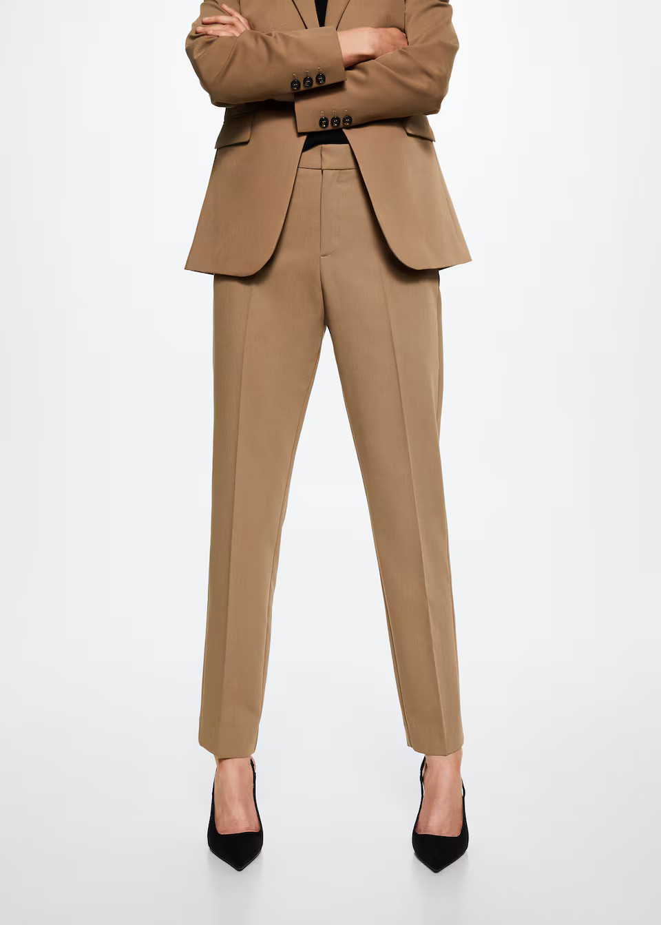 Pleated suit pants | MANGO (US)