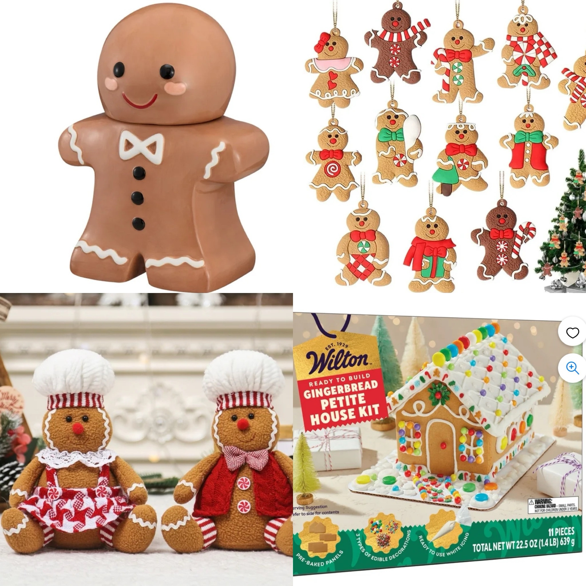 Gingerbread home decor @walmart @christmas @decor #home #homedecor #gingerbread #christmas 

#LTKHome #LTKGiftGuide #LTKHoliday