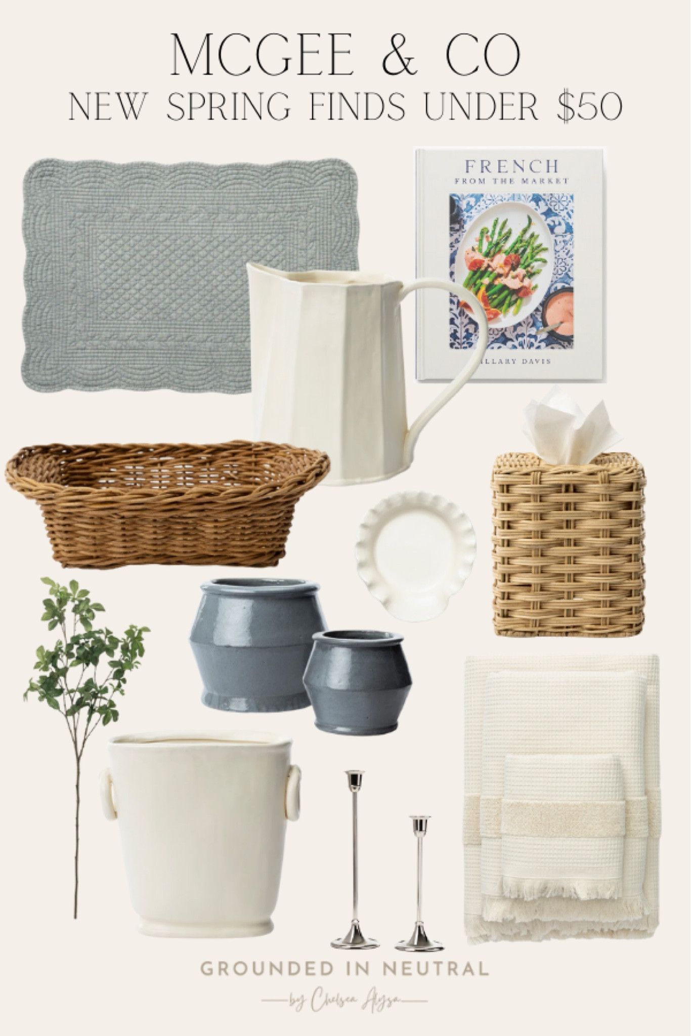 Spring refresh on a budget! These McGee & Co. finds are all under $50 and SO good! 

#LTKFindsUnder50 #LTKSeasonal #LTKHome