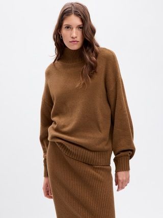 CashSoft Mockneck Sweater | Gap (US)