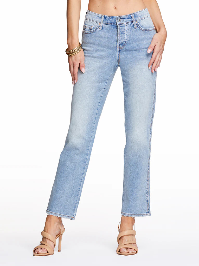 Flirt High Rise Straight Crop in Drifter | Jessica Simpson E Commerce